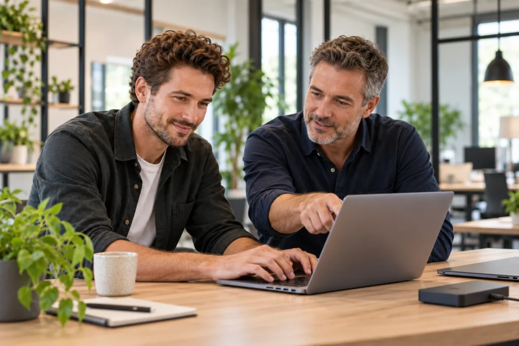 Samen zakelijke werkplekken inrichten